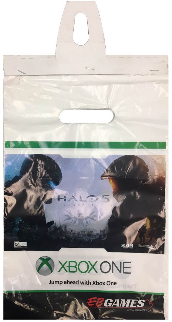 Clear & Custom Printed Staple Pack Bags by Excellent Poly