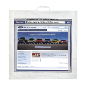 Hard Handle Poly Bag